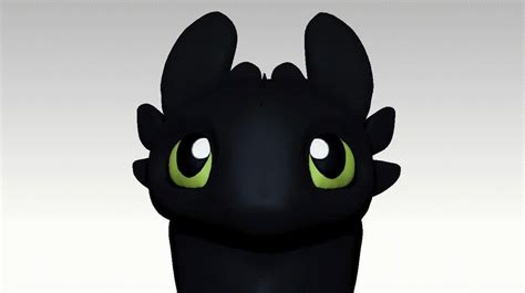 Toothless 3d Model By Shadowsvaporized On Deviantart