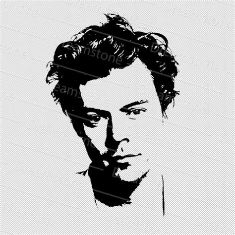 Harry Styles Svg PNG Clipart For Cricut And Silhouette Etsy