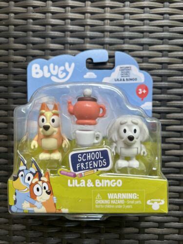 Bluey Figure School Friends Theme Pack Tea Party India Ubuy