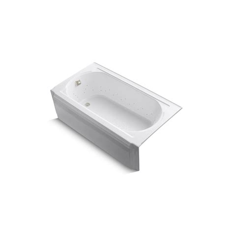 Kohler Memoirs Alcove Bubblemassage X Soaking Bathtub Wayfair