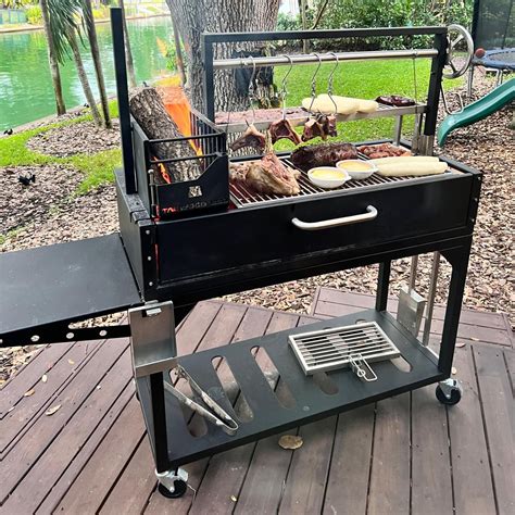 Tagwood Bbq Fully Assembled Argentine Santa Maria Wood Fire Charcoal