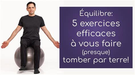 Exercices D Quilibre Efficaces Faire Assis Sur Un Gros Ballon