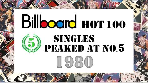 Hit Singles Peaked At No5 In 1980 Billboard Hot 100 American Greatest Hits Youtube