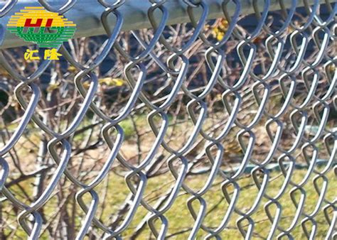 Hot Dip Galvanized Zinc Coated Diamond Mesh Chain Link Fence Ft Ft