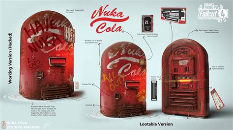 Fallout 4 Project Arroyo Nuka Cola Vending Machine R Projectarroyo