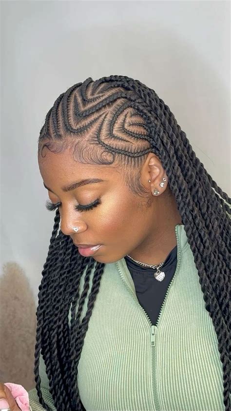 Alicia Keys Braids X Fulani Twists In Hair Braid Designs