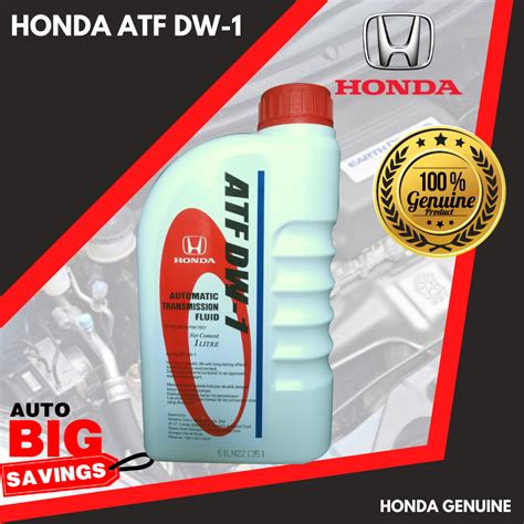 Honda Atf Dw Liters Honda Automatic Transmission Fluid Lazada Ph