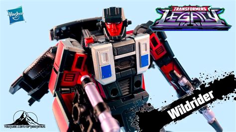 TRANSFORMERS Legacy Deluxe Class WILDRIDER Video Review YouTube