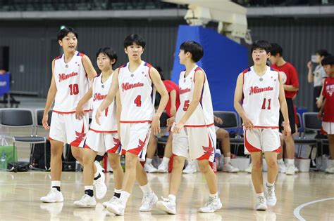 【jrウインターカップ2023 24】全中準vメンバーが活躍、宮崎・三股 Red Wingsが快勝で2回戦へ