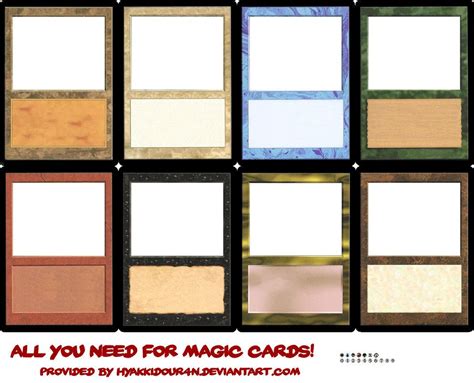 Mtg Free Printable Card Templates