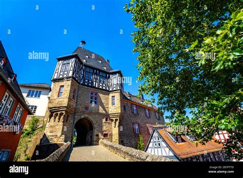 Historical city of Idstein, Hessen, Germany Stock Photo - Alamy