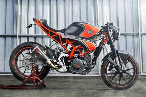 Ktm Rc Fairing Removed Modified Into A Neo Retro Hot Sex Picture