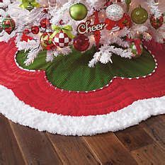 Christmas Tree Decorations -Tree Skirts - Christmas Ribbon - Grandin ...