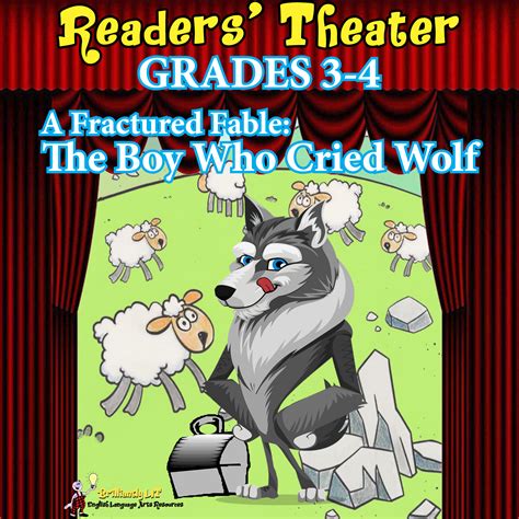 Readers Theater Aesops Fable Fun The Boy Who Cried Wolf Grades 3 4