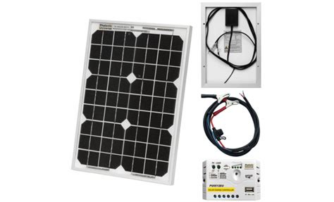 Photonic Universe W V Solar Trickle Charging Kit With A Solar