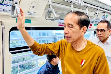 Presiden Jokowi Disebut Bakal Resmikan LRT Jabodebek 28 Agustus 2023