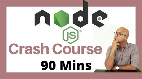 Node Js Tutorial Crash Course Youtube