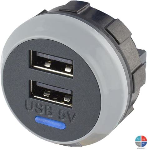 Prise Double Usb V V V A Alfatronix