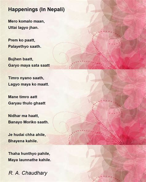 Nepali Love Poems In Nepali Language