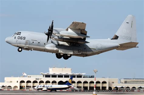 The Aviation Photo Company C Hercules Lockheed Us Marine