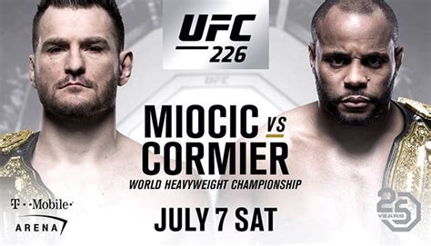 Stipe Miocic Vs Daniel Cormier Superfight Set For Ufc 226 411mania