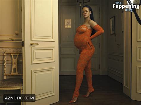 Rihanna Nude Sexy Vogue Magazine Outtakes Revealed Aznude