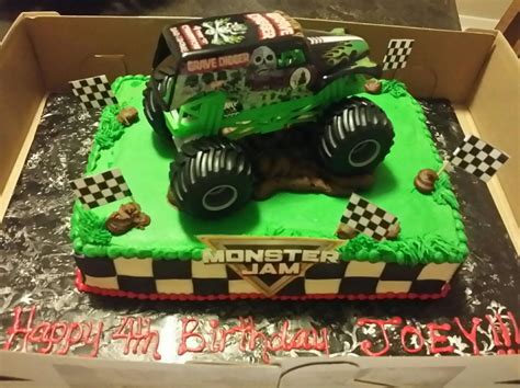 Monster Jam Sheet Cake Printable Templates Free