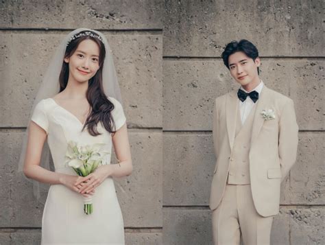 Sbs Star Yoona Lee Jong Suk S Real Couple Like Cute Wedding Photos