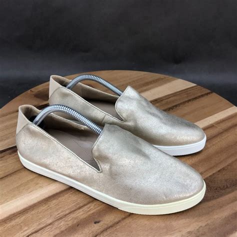 Max Studio Shoes Max Studio Gold Floral Slip On Sneakers Shoes