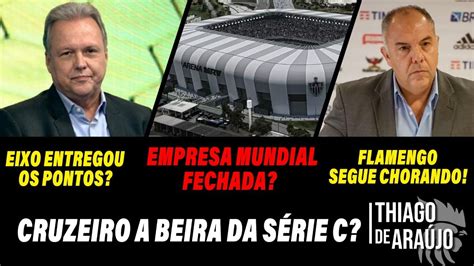 EIXO ENTREGOU OS PONTOS EMPRESA MUNDIAL FECHADA FLAMENGO CHORANDO