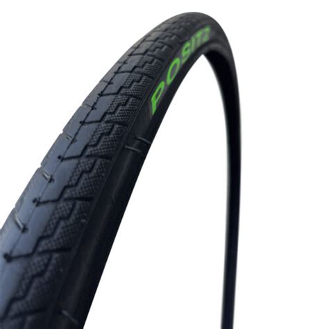 Positz Performance Road Bike Tyres 700 X 25c Black 2 Pack Mr