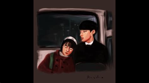 Reply 1988 Bus Scene Jung Hwan Deok Sun Ibispaintx Speedpaint YouTube