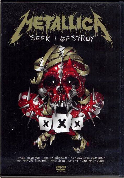 Metallica Seek Destroy 2012 DVD Discogs