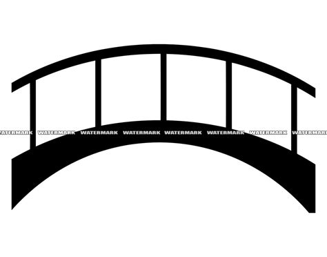 Bridge Svg Bridge Cut File Bridge Dxf Bridge Png Bridge Clipart