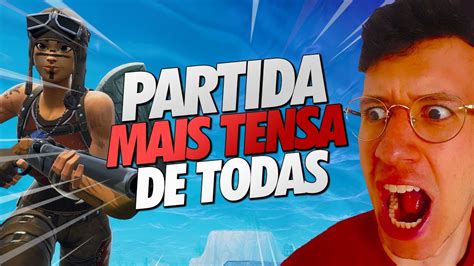 A PARTIDA MAIS TENSA DA MINHA VIDA Fortnite YouTube