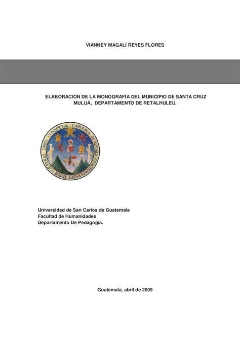 PDF VIANNEY MAGALÍ REYES FLORES ELABORACIÓN DE LA biblioteca usac