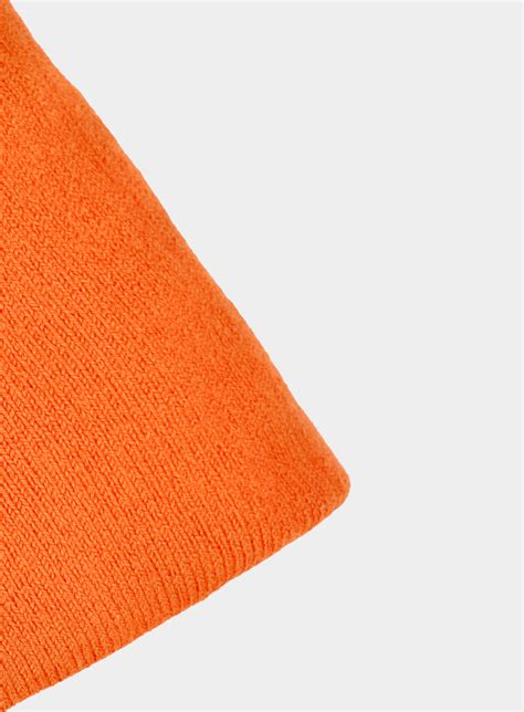 Czapka Zimowa Salewa Sella Ski Beanie Fluo Orange A Pl