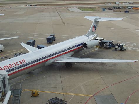 American Airlines Md 82 N469aa At Dfw Terminal C Novembe Flickr