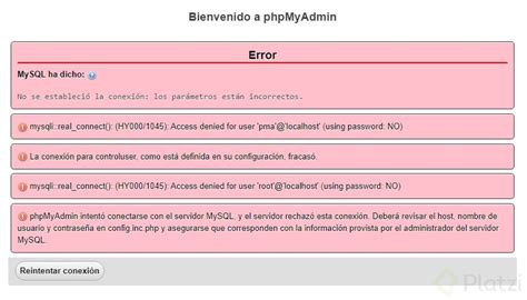 Solución Mysql No Estableció La Conexión Los Parámetros Están