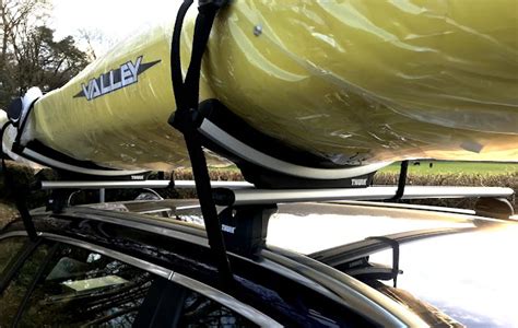 Review Thule Evo Wingbar Roof Rack And K Guard Kayak Carrier