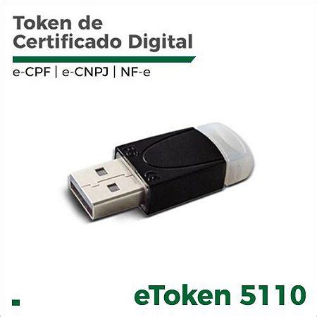 Token Para Certificado Digital Safenet 5110 Homologado Digital