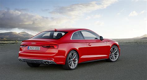 2018 Audi S5 Coupé Color Misano Red Rear Three Quarter car HD