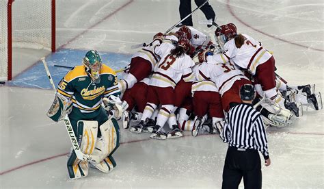 Boston College Women’s Hockey Team Keeps Perfect Title Dream Alive With Frozen Four Rally