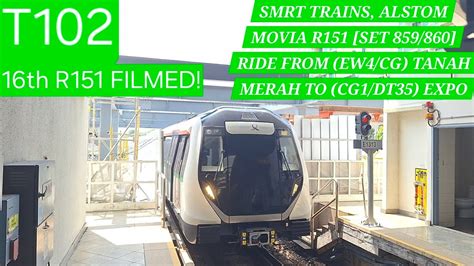 Th R Filmed Smrt Trains Alstom Movia R Set Ride