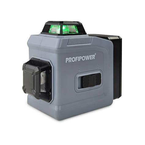 Купить Лазерный нивелир ProfiPower NL-12G, 12 лучей, зеленый лазер, Li ...