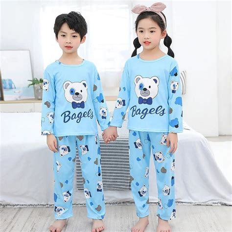 Sanrios Childrens Anime Pajamas Hello Kittys Cinnamoroll Kuromi