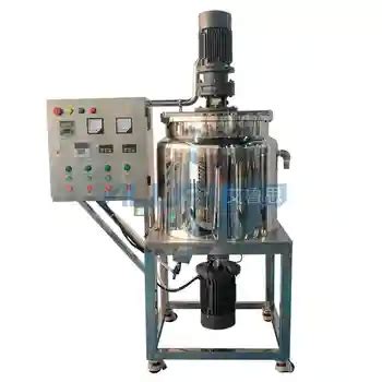 L Stainless Steel Sus Sus Vacuum Homogenizing Emulsifying Pot