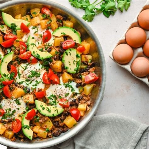 Taco Skillet With Eggs Simply Organic