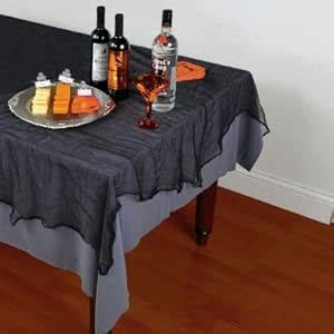 Amazon Halloween Black Gauze Table Cover Health Household