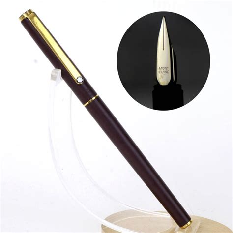 Buy Montblanc Noblesse Slimline Fountain Pen With Gold Plated F Nib Online